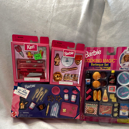 Lotto accessori mattel - mattel, barbie