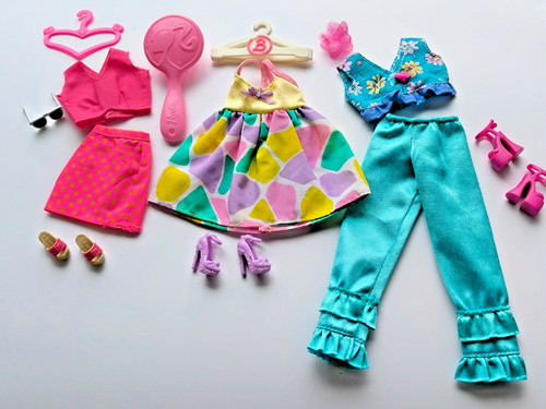Barbie lotto abbigliamento - barbie, e