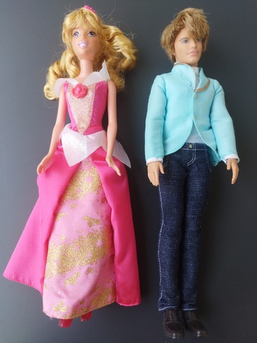 Lotto barbie disney - lotto, aurora