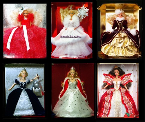 Lotto bambole barbie happy - 6,