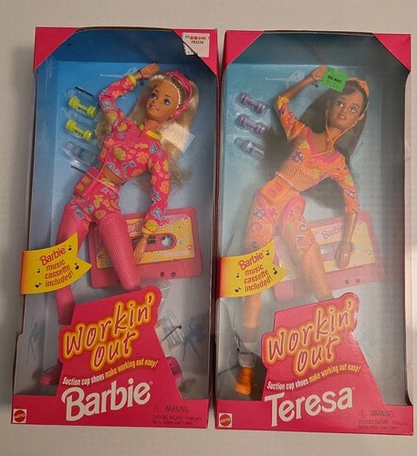 Barbie workin out lotto - out,
