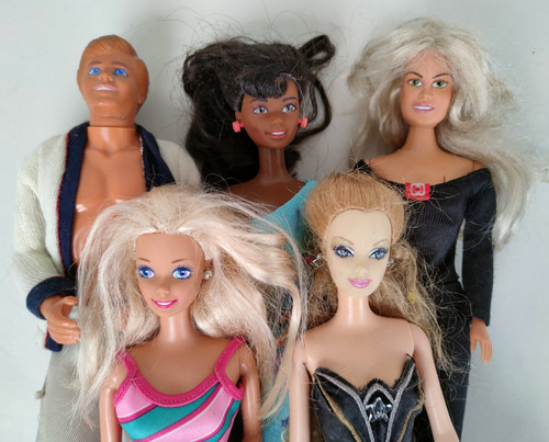 Lot barbie vintage mattel - lot,