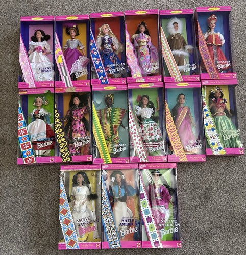 Lotto bambole barbie - lotto, mattel