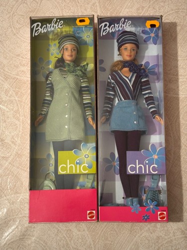 Barbie chic 1999 lot brune - lot,