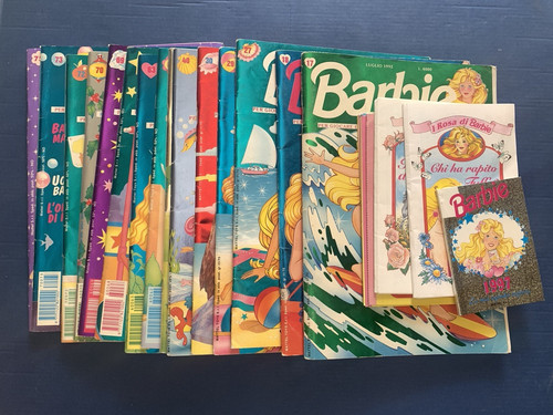 15x lot fumetti barbie mattel - 15x,