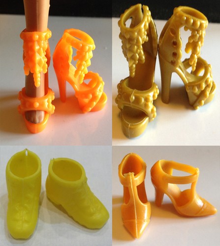 Barbie lotto scarpe - barbie,