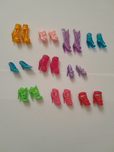 Set paia scarpe bambola - 10,